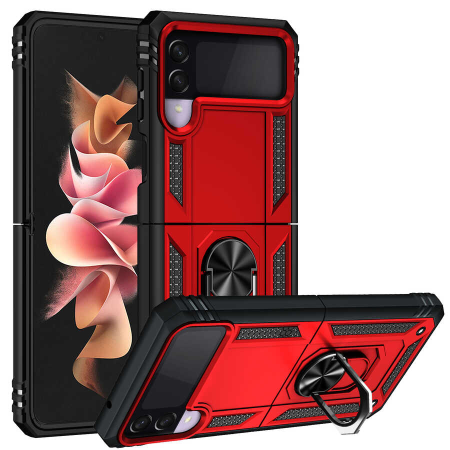Galaxy Z Flip 3 Uyumlu Kılıf Zore Vega Kapak