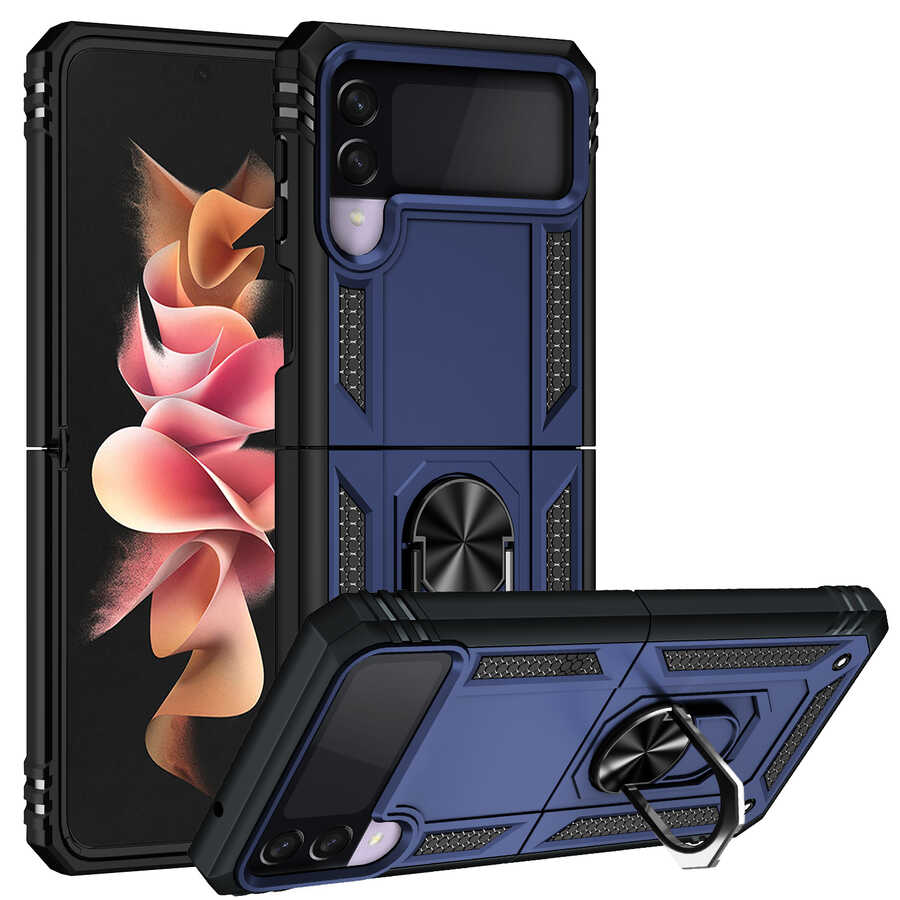 Galaxy Z Flip 3 Uyumlu Kılıf Zore Vega Kapak