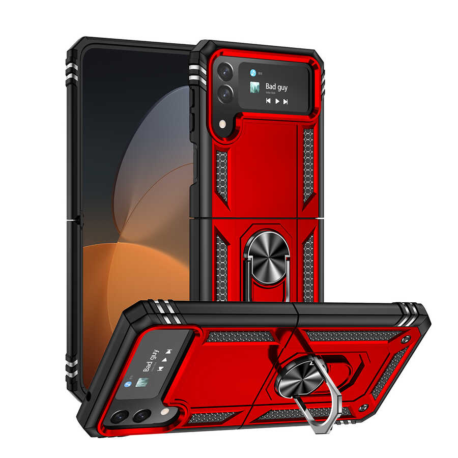Galaxy Z Flip 4 Uyumlu Kılıf Zore Vega Kapak