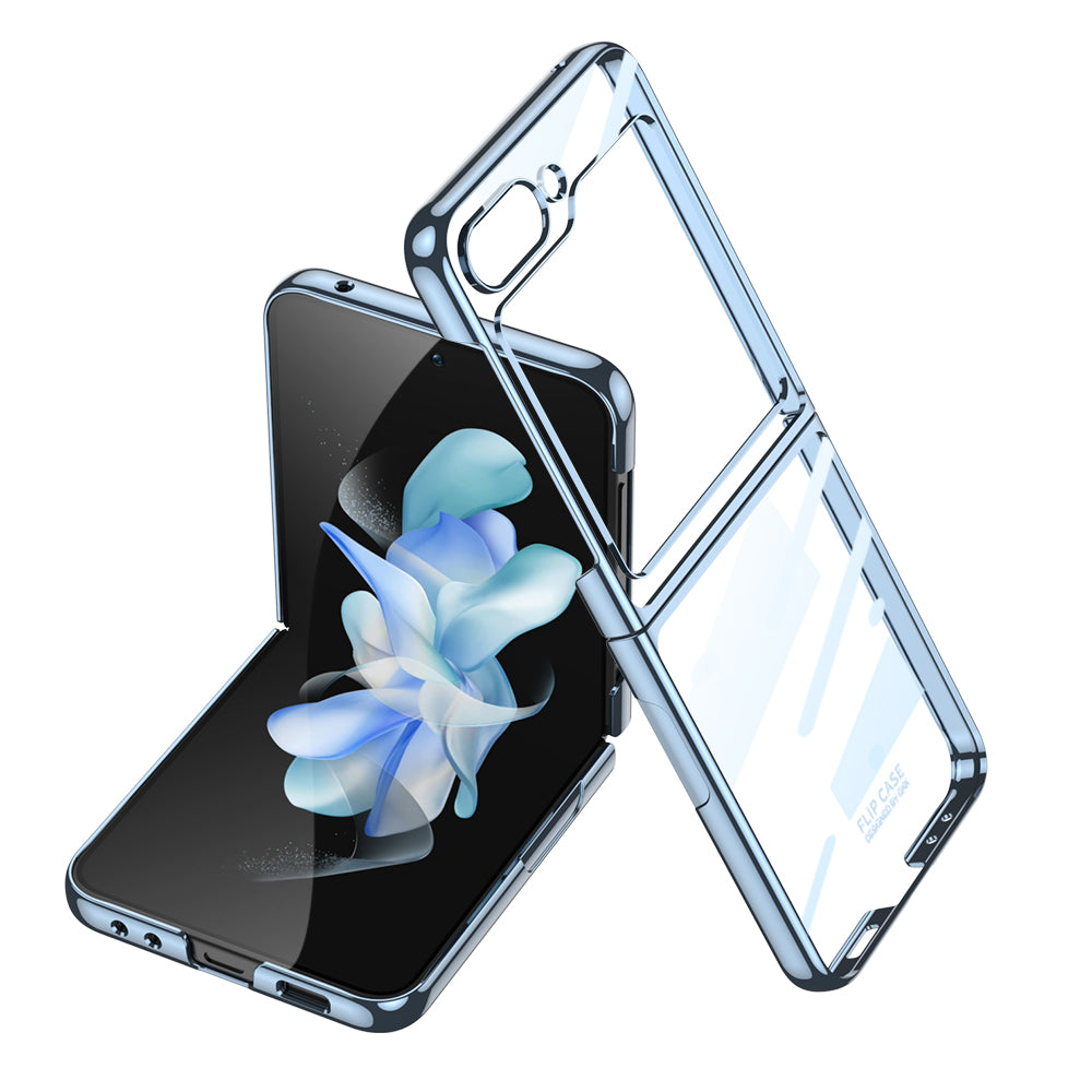 Galaxy Z Flip 5 Uyumlu Kılıf Zore Kıpta Lensli Kapak