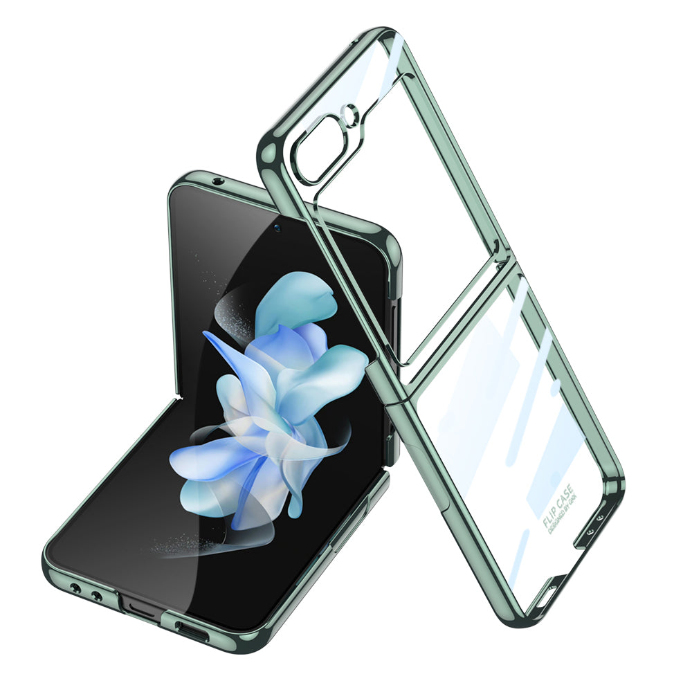 Galaxy Z Flip 5 Uyumlu Kılıf Zore Kıpta Lensli Kapak