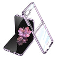 Galaxy Z Flip 6 Uyumlu Kılıf Zore Full Camlı Kıpta Kapak