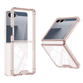 Galaxy Z Flip 7 Uyumlu Kılıf Zore Full Camlı Kıpta Kapak
