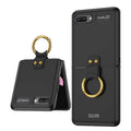 Galaxy Z Flip Uyumlu Kılıf Zore Flip Ring Kıpta Kapak