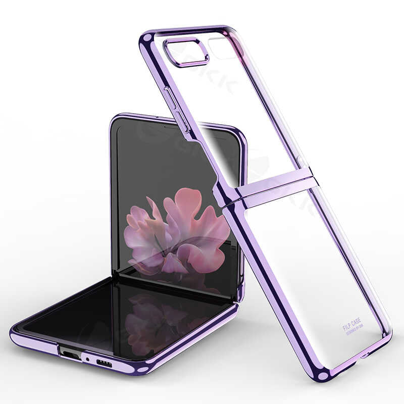Galaxy Z Flip Uyumlu Kılıf Zore Kıpta Kapak