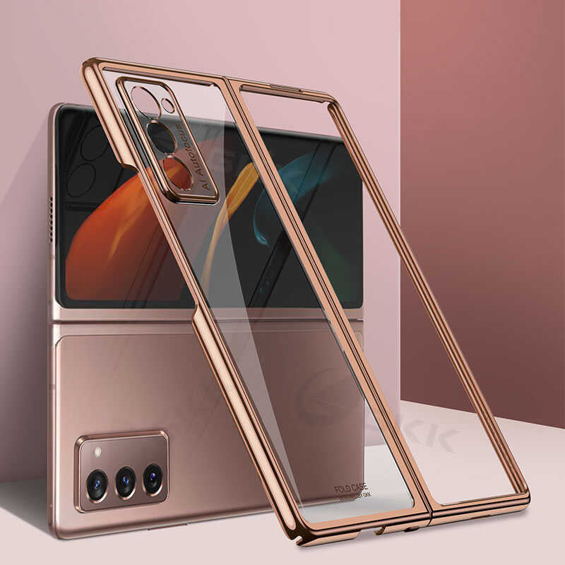 Galaxy Z Fold 2 Uyumlu Kılıf Zore Kıpta Kapak