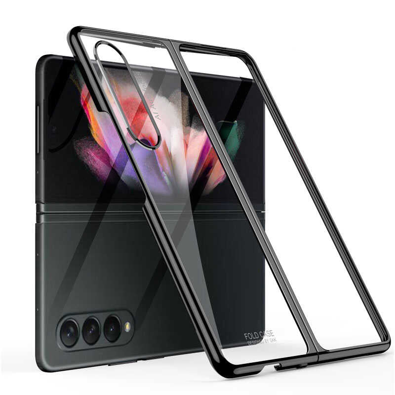 Galaxy Z Fold 3 Uyumlu Kılıf Zore Kıpta Kapak