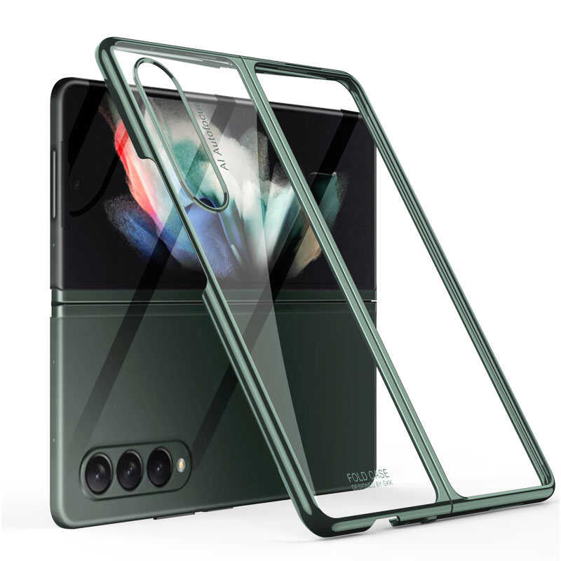 Galaxy Z Fold 3 Uyumlu Kılıf Zore Kıpta Kapak