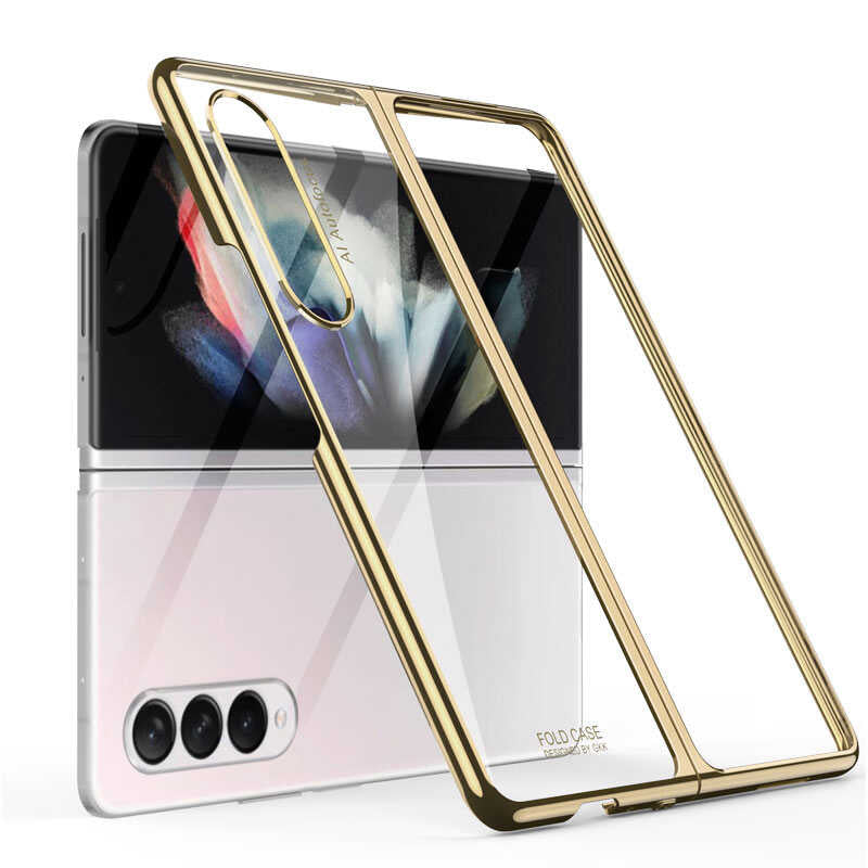 Galaxy Z Fold 3 Uyumlu Kılıf Zore Kıpta Kapak