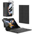 Galaxy Z Fold 4 Uyumlu Kılıf Standlı Bluetooth Klavyeli Zore Kıpta Keyboard Set Kılıf