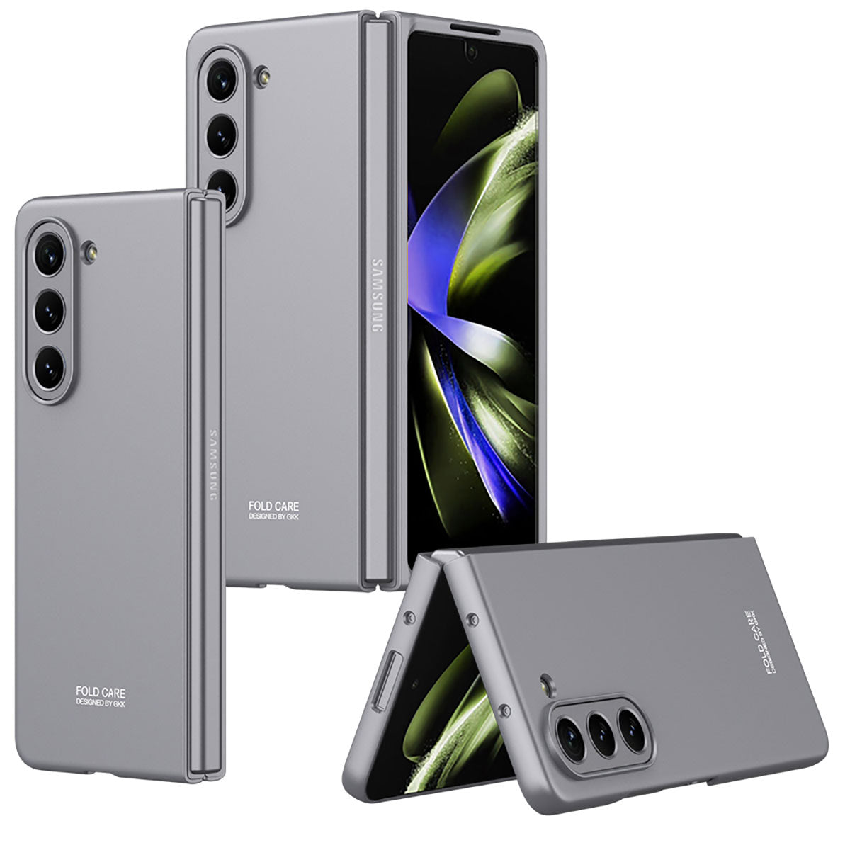 Galaxy Z Fold 5 Uyumlu Kılıf Zore Sert Kıpta Kapak