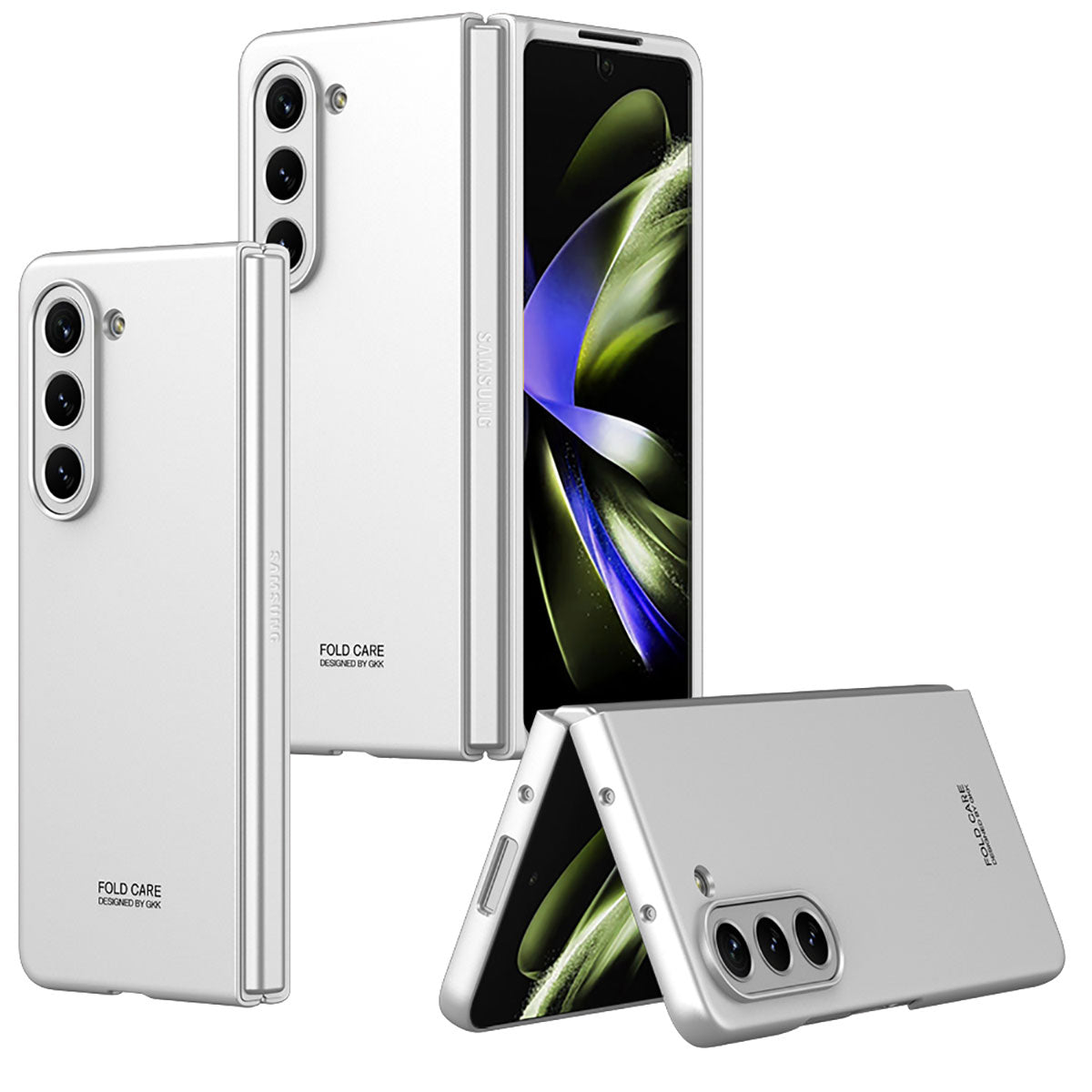 Galaxy Z Fold 5 Uyumlu Kılıf Zore Sert Kıpta Kapak