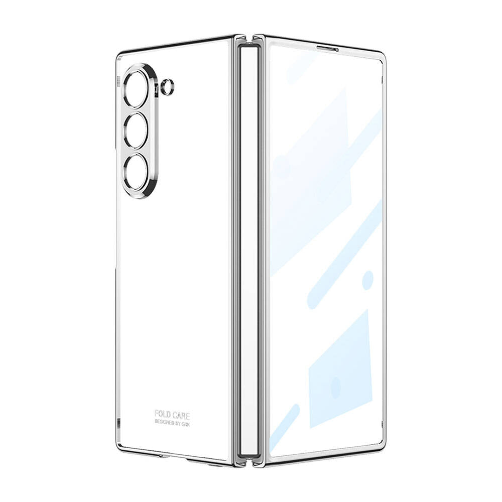 Galaxy Z Fold 6 Uyumlu Kılıf Zore Full Camlı Kıpta Kapak