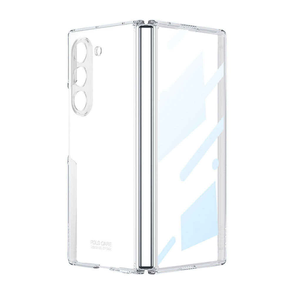 Galaxy Z Fold 6 Uyumlu Kılıf Zore Full Camlı Kıpta Kapak