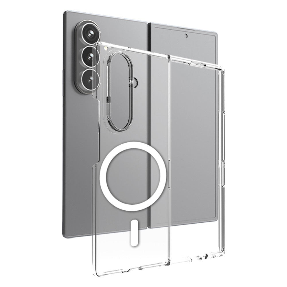 Galaxy Z Fold 7 Uyumlu Kılıf Kamera Korumalı M-safe Sert PC Zore Porto Kapak