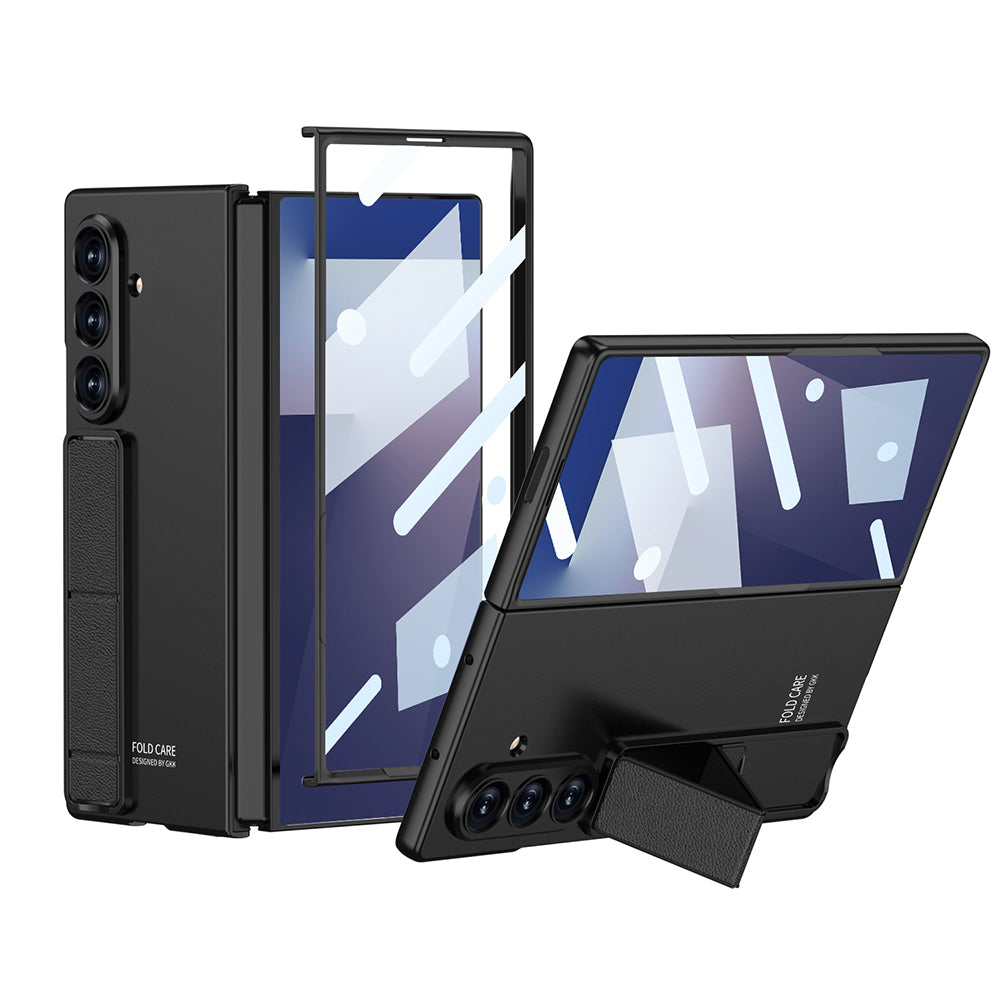 Galaxy Z Fold 7 Uyumlu Kılıf Standlı Zore Kıpta Qstand Kapak