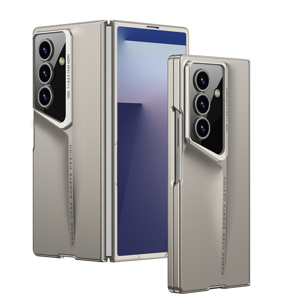 Galaxy Z Fold 7 Uyumlu Kılıf Ultra İnce Kamera Korumalı Sert Rubber Zore Procase Kapak