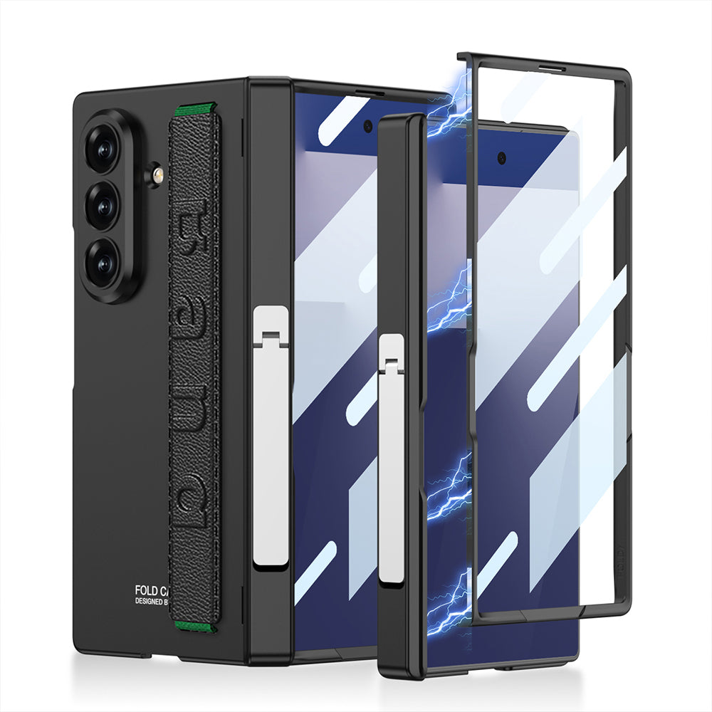 Galaxy Z Fold 7 Uyumlu Kılıf Zore Kıpta KPT-01 Standlı Kapak