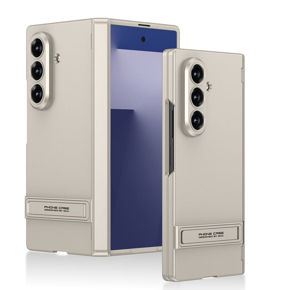 Galaxy Z Fold 7 Uyumlu Kılıf Zore Kıpta Standlı Kapak