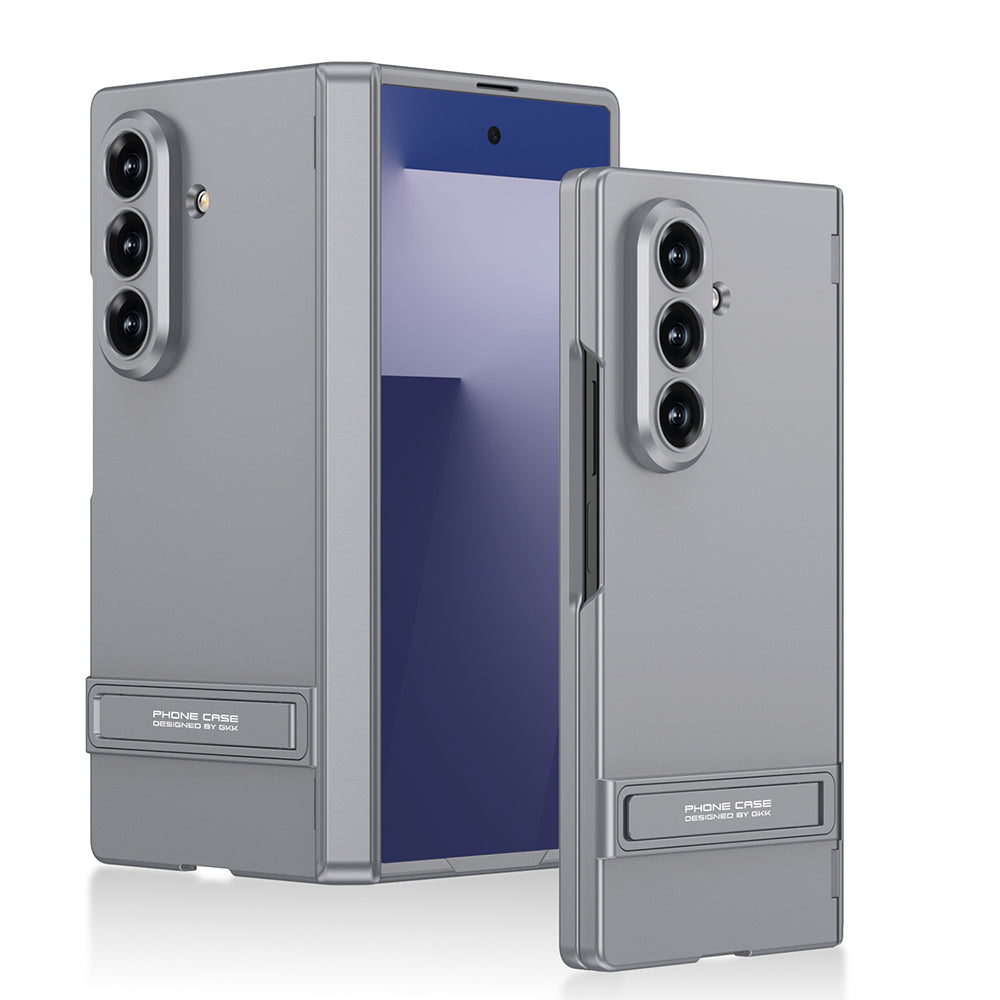 Galaxy Z Fold 7 Uyumlu Kılıf Zore Kıpta Standlı Kapak