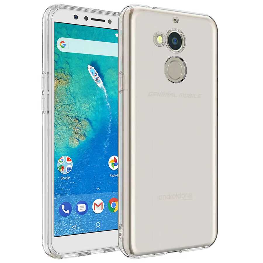 General Mobile 8 Uyumlu Kılıf Zore Kamera Korumalı Süper Silikon Kapak