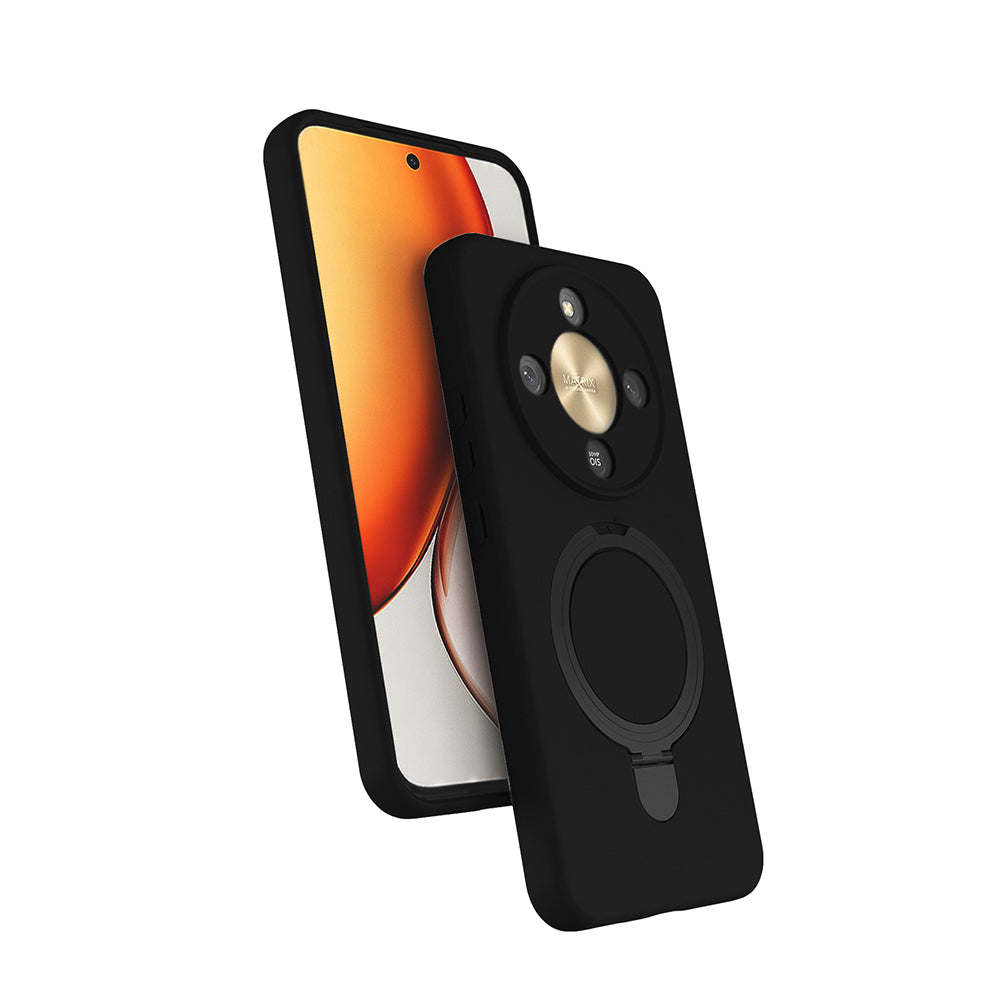 Honor X9D Uyumlu Kılıf M-safe Şarj Özellikli Standlı Zore Samara Kapak