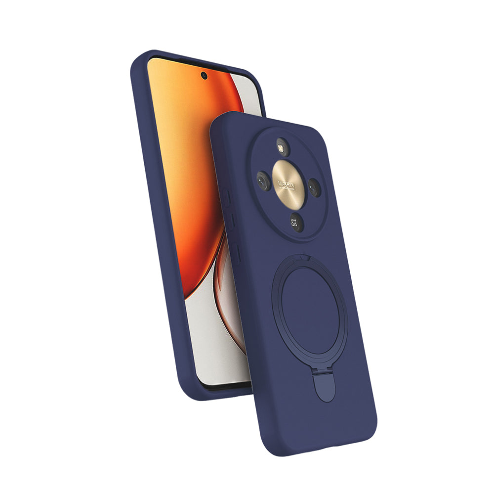Honor X9D Uyumlu Kılıf M-safe Şarj Özellikli Standlı Zore Samara Kapak