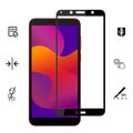 Huawei Y5P Zore Kenarları Kırılmaya Dayanıklı Cam Ekran Koruyucu