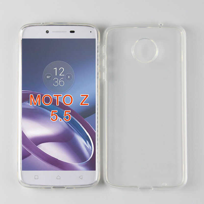 Lenovo Moto Z Uyumlu Kılıf Zore Süper Silikon Kapak