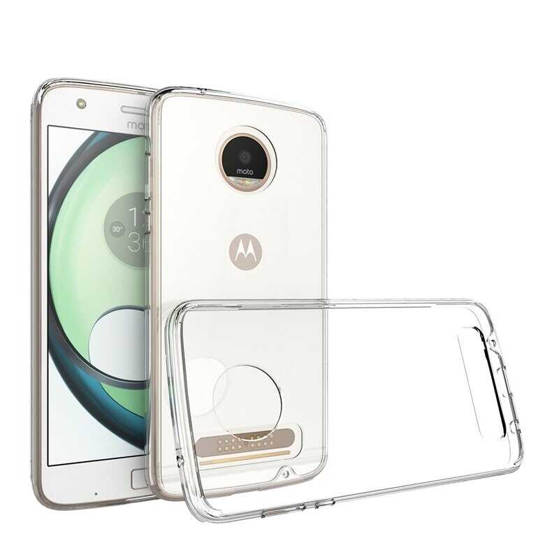 Lenovo Moto Z2 Play Uyumlu Kılıf Zore Süper Silikon Kapak