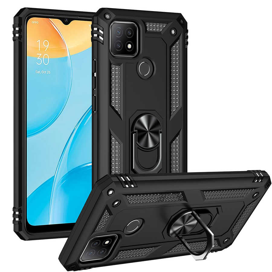 Oppo A15 Uyumlu Kılıf Zore Vega Kapak