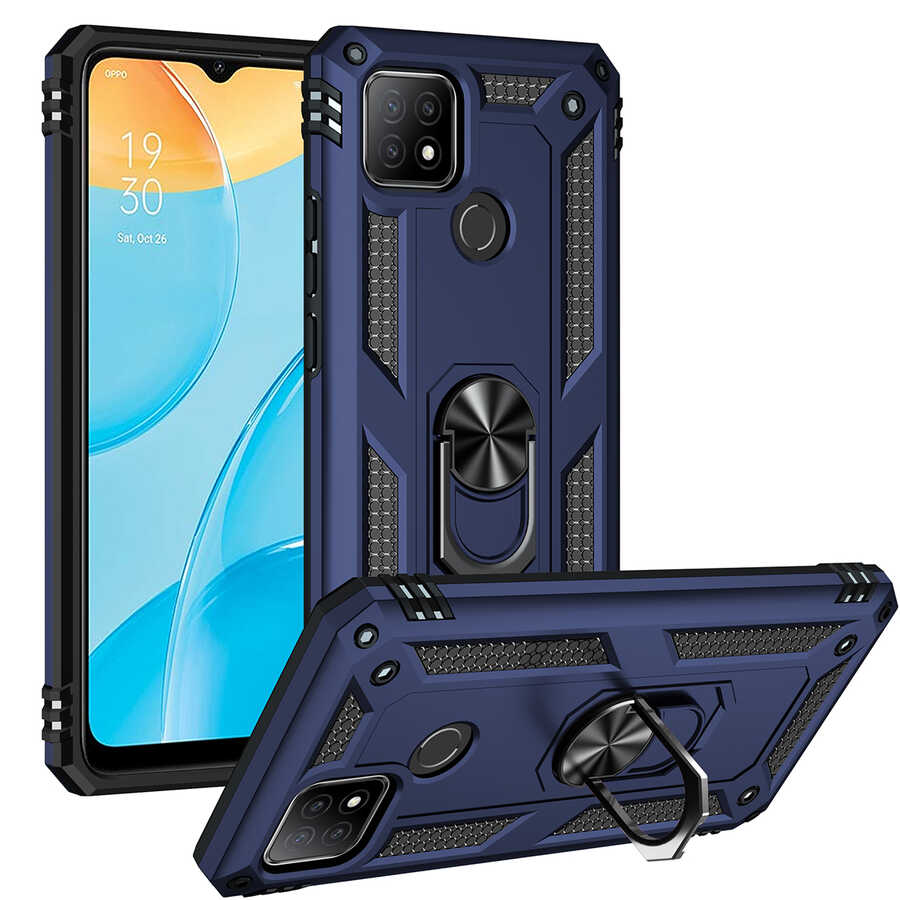 Oppo A15S Uyumlu Kılıf Zore Vega Kapak
