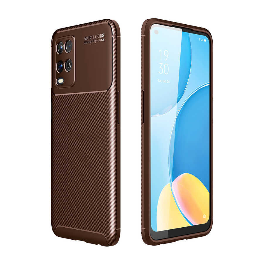Oppo A54 4G Uyumlu Kılıf Zore Negro Silikon Kapak
