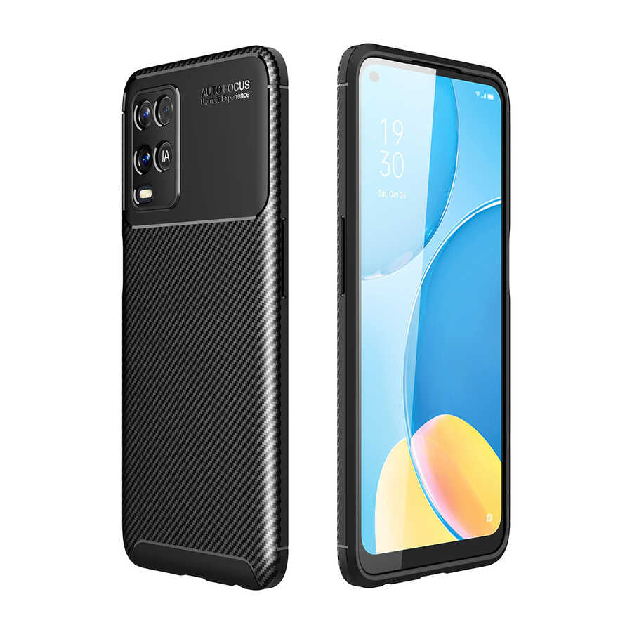 Oppo A54 4G Uyumlu Kılıf Zore Negro Silikon Kapak