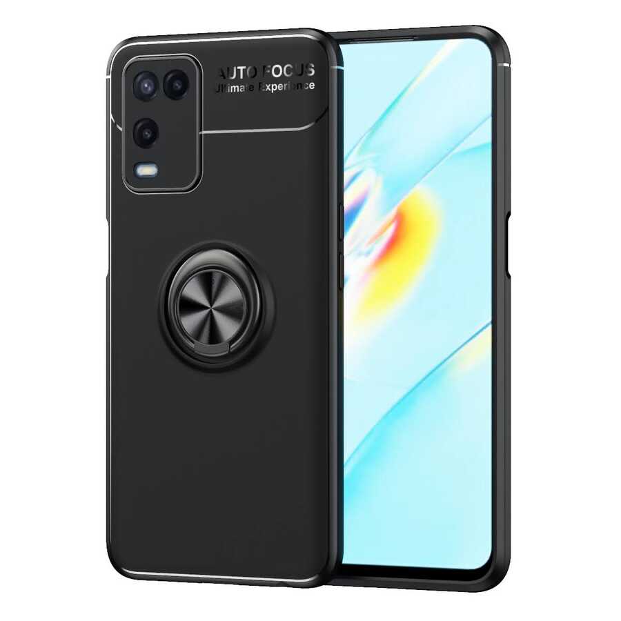 Oppo A54 4G Uyumlu Kılıf Zore Ravel Silikon Kapak