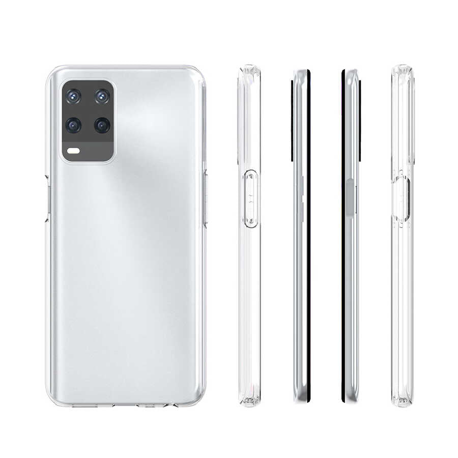 Oppo A54 4G Uyumlu Kılıf Zore Süper Silikon Kapak
