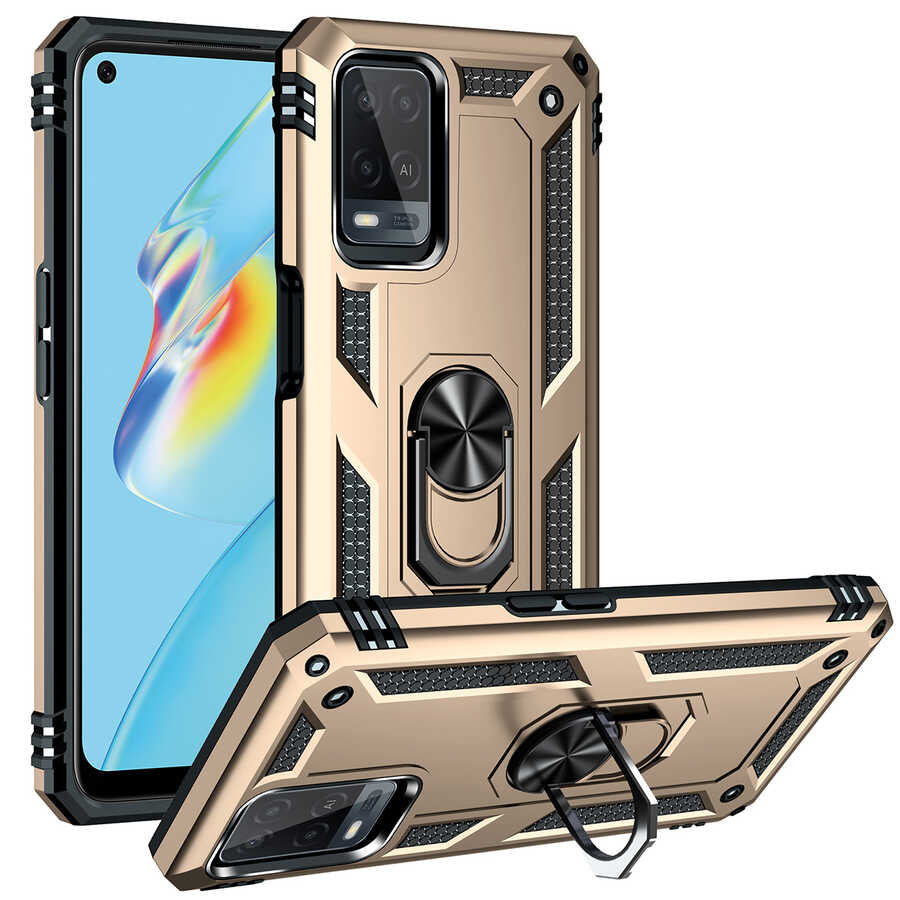 Oppo A54 4G Uyumlu Kılıf Zore Vega Kapak