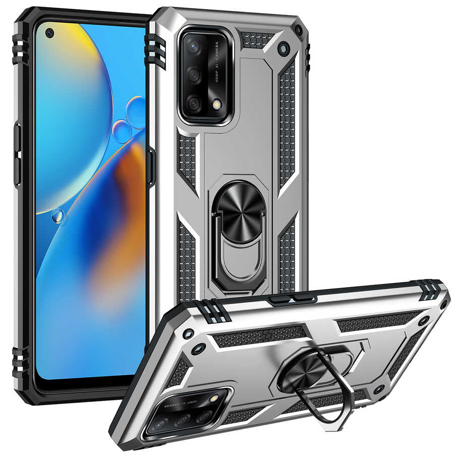 Oppo A74 4G Uyumlu Kılıf Zore Vega Kapak