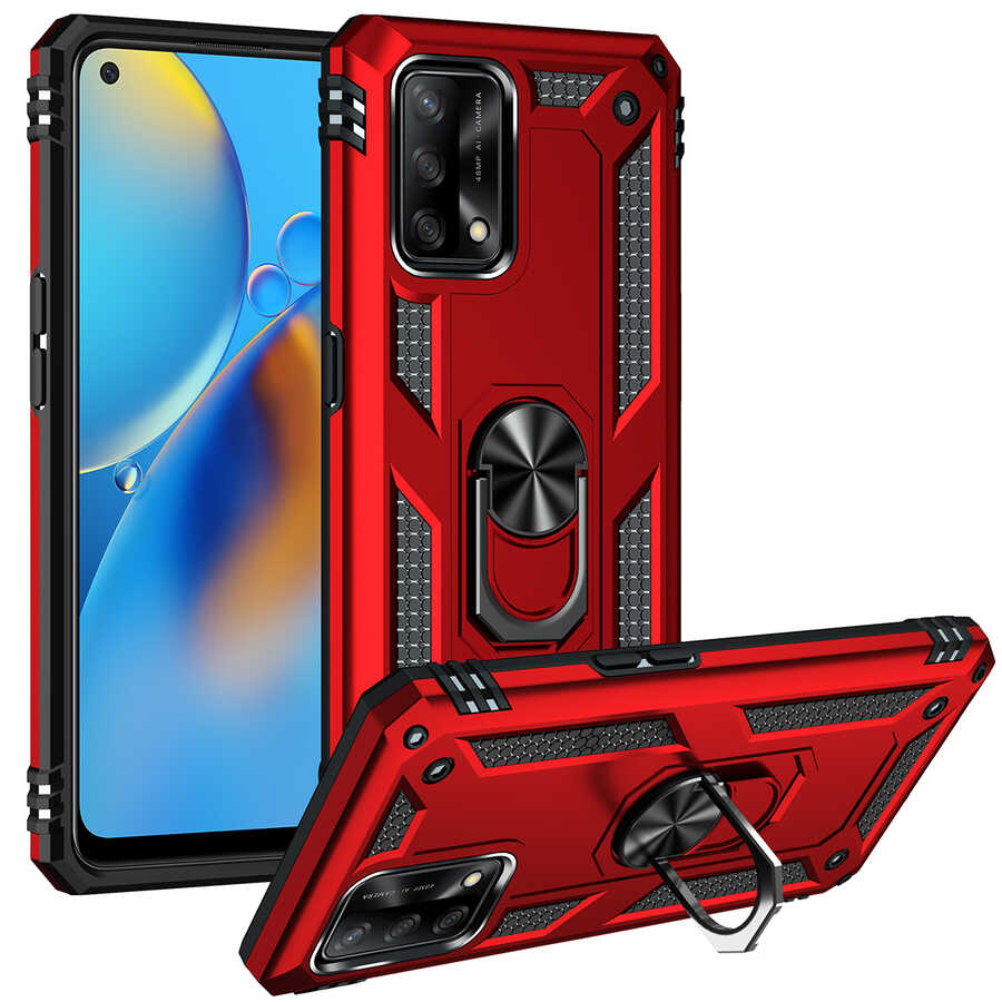 Oppo A74 4G Uyumlu Kılıf Zore Vega Kapak