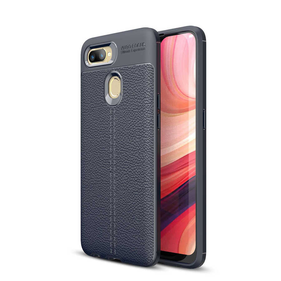 Oppo AX7 Uyumlu Kılıf Zore Niss Silikon Kapak