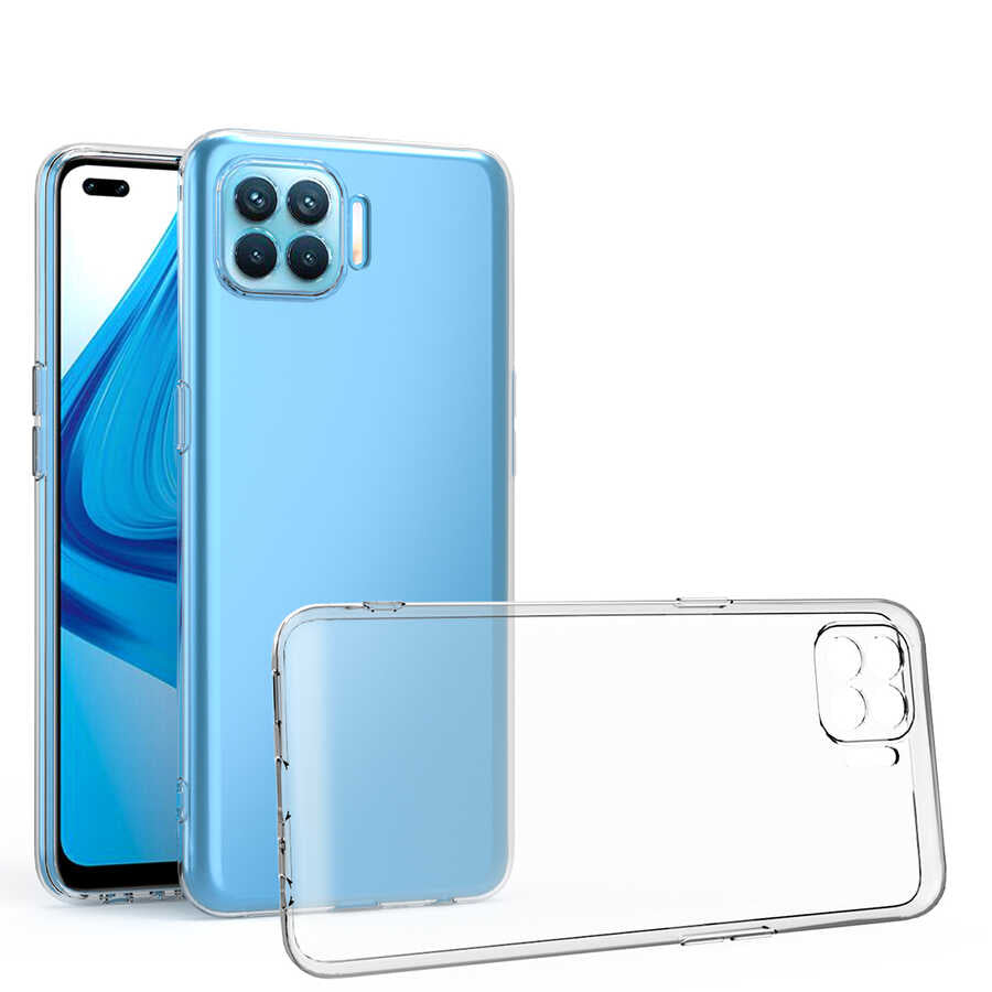 Oppo Reno 4 Lite Uyumlu Kılıf Zore Kamera Korumalı Süper Silikon Kapak