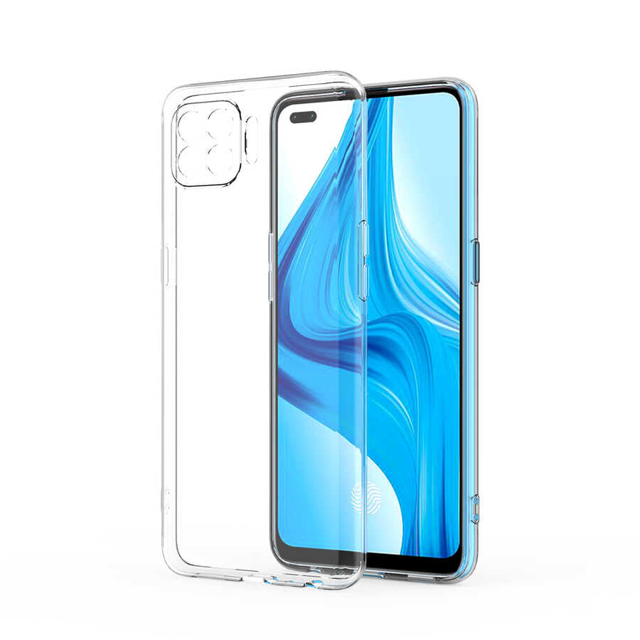 Oppo Reno 4 Lite Uyumlu Kılıf Zore Kamera Korumalı Süper Silikon Kapak