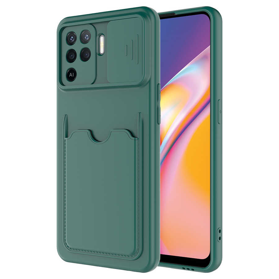 Oppo Reno 5 Lite Uyumlu Kılıf Zore Kartix Kapak