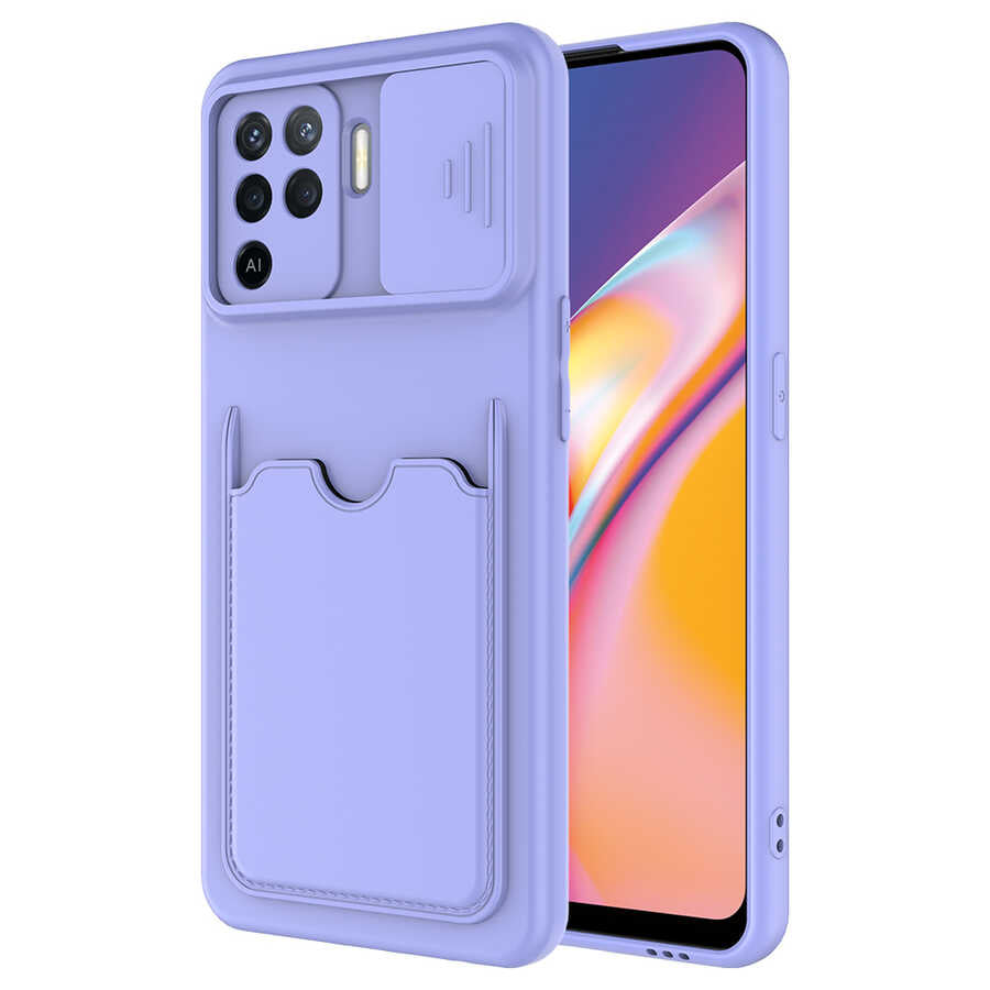 Oppo Reno 5 Lite Uyumlu Kılıf Zore Kartix Kapak