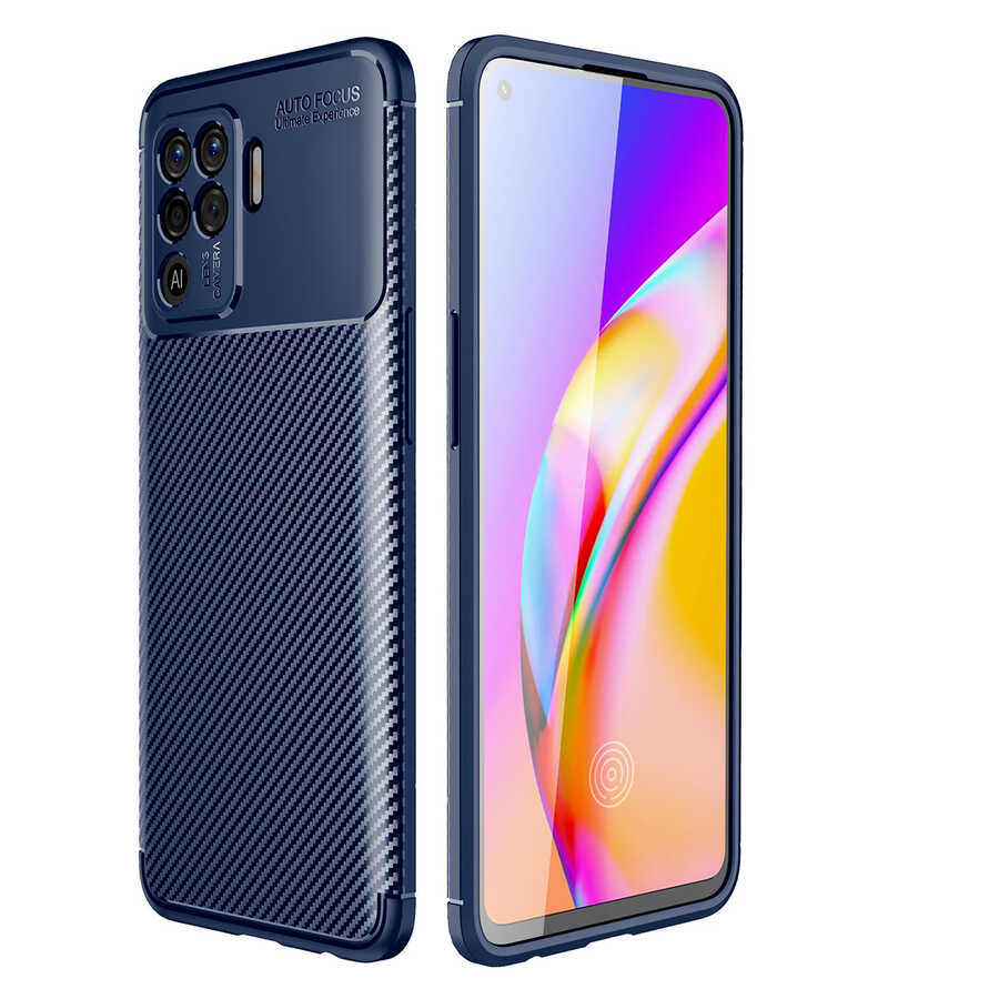 Oppo Reno 5 Lite Uyumlu Kılıf Zore Negro Silikon Kapak