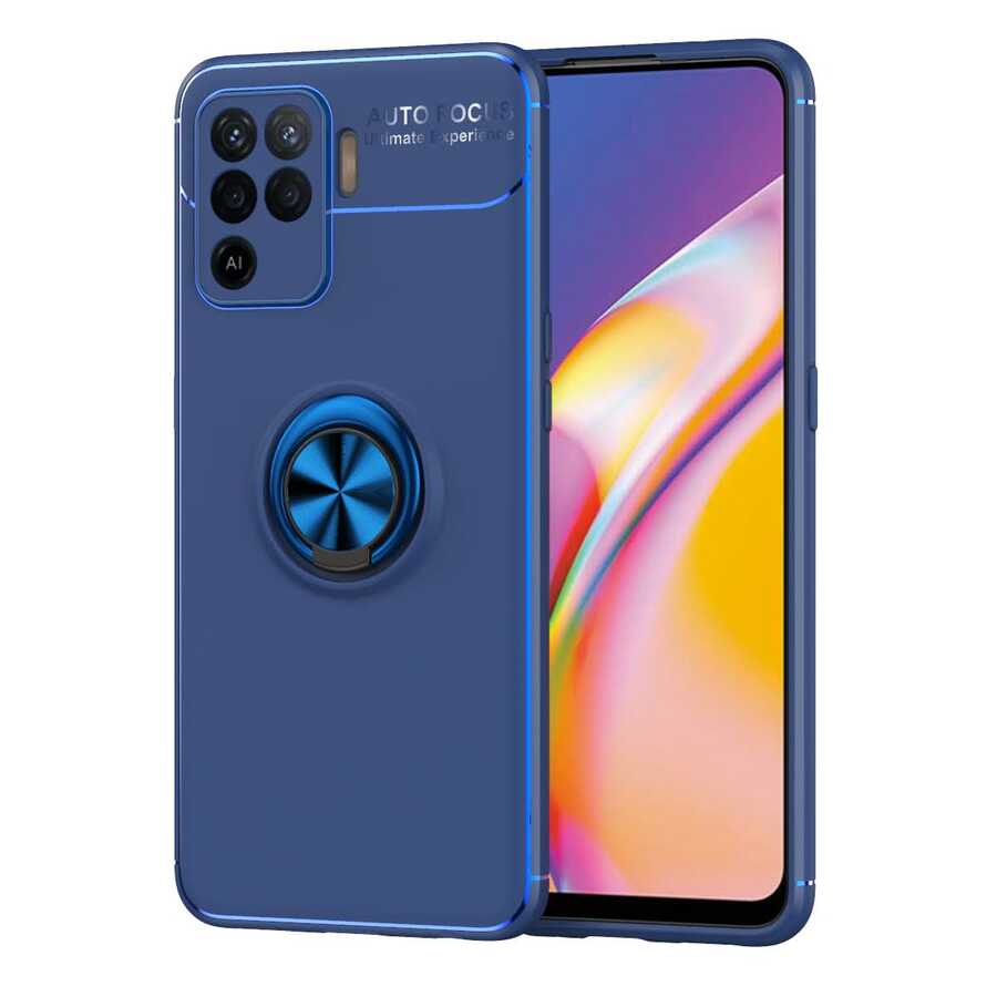 Oppo Reno 5 Lite Uyumlu Kılıf Zore Ravel Silikon Kapak