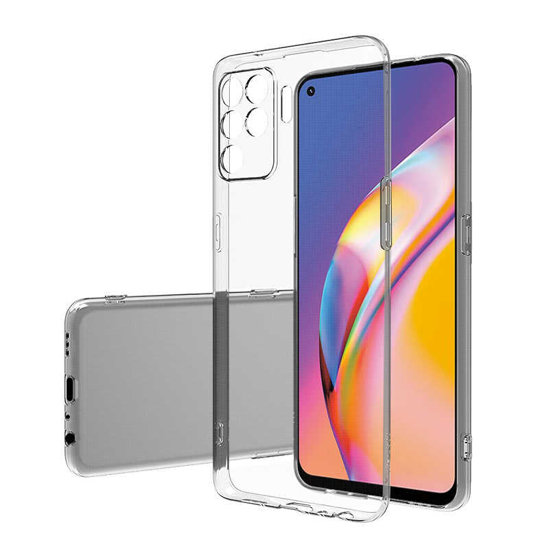 Oppo Reno 5 Lite Uyumlu Kılıf Zore Süper Silikon Kapak