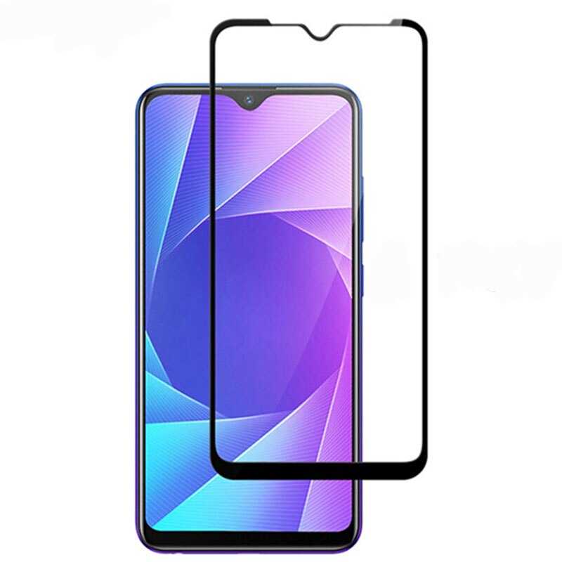 Realme 5İ Zore Kenarları Kırılmaya Dayanıklı Cam Ekran Koruyucu
