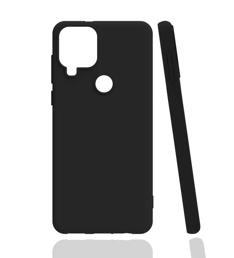 Realme C15 Uyumlu Kılıf Zore Biye Silikon