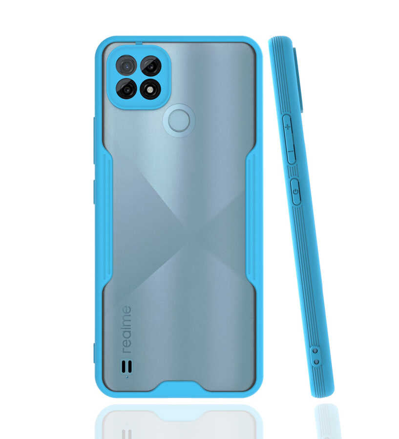 Realme C21 Uyumlu Kılıf Zore Parfe Kapak